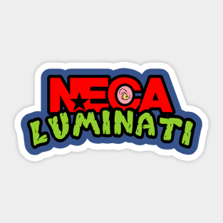 NecaLuminati Sticker